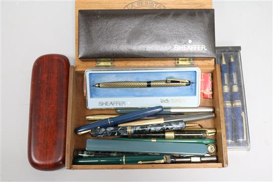 A collection of pens